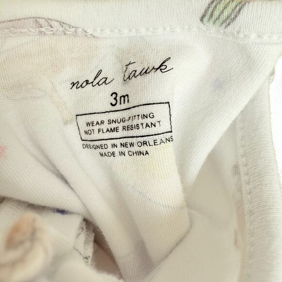 Nola Tawk Texas Kids Unisex Baby Sleeper Organic Cotton Convertible Zipper PJs - Picture 7 of 8